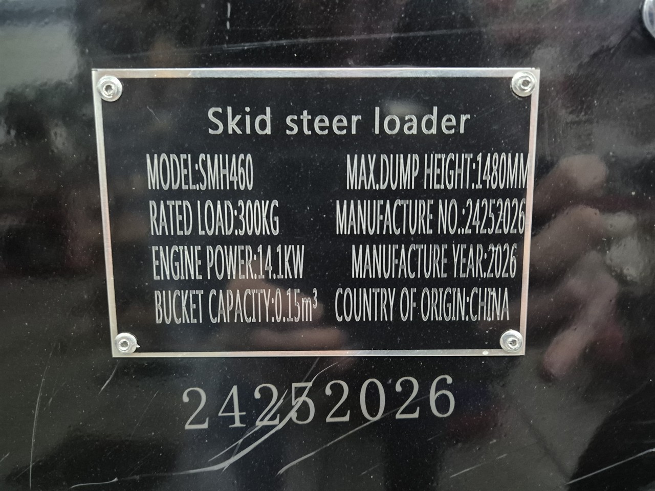 2026 SAAO SKID STEER LOADER