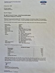 2003 FORD FALCON - Thumbnail